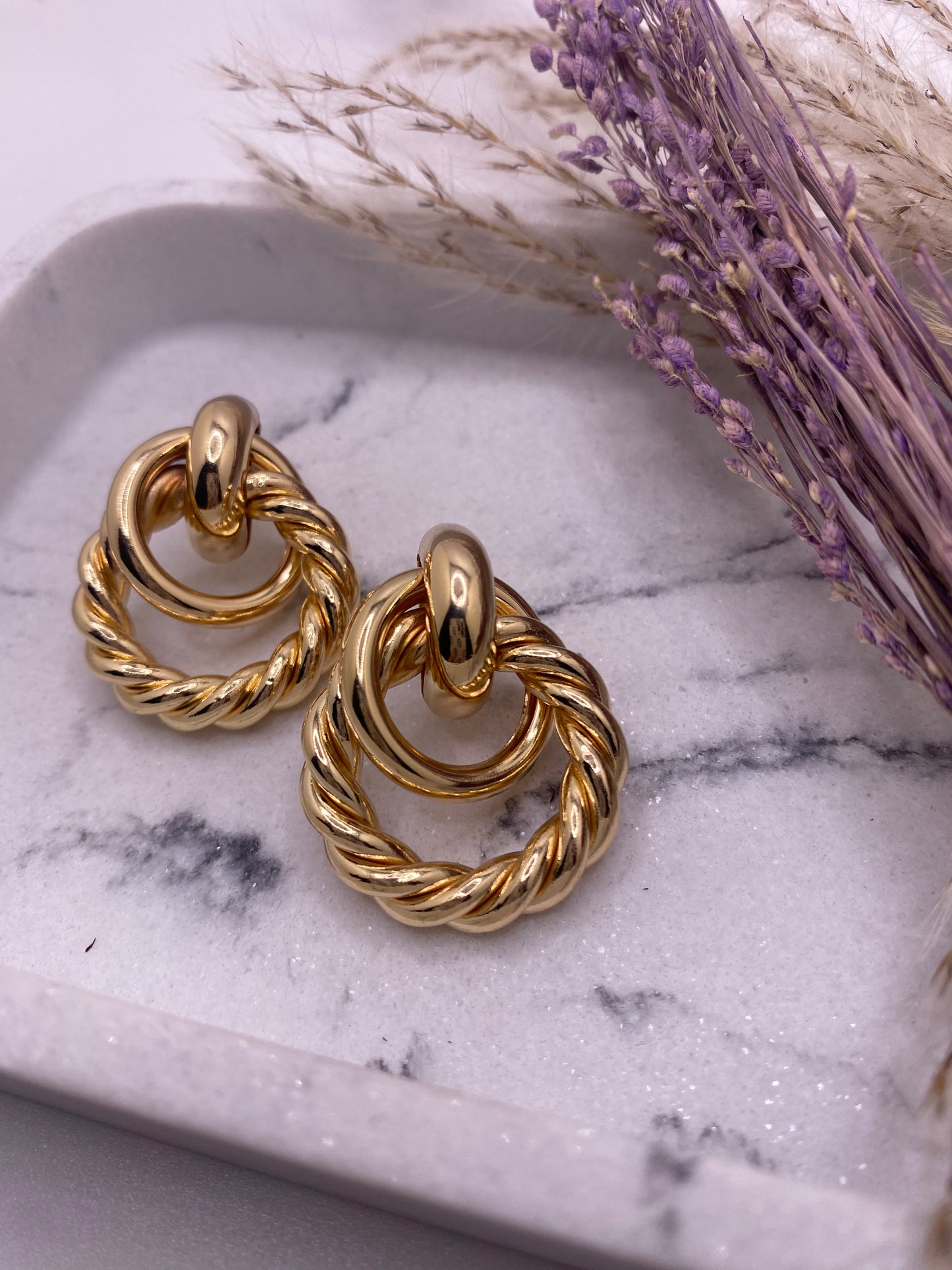 Gia Gold Earrings