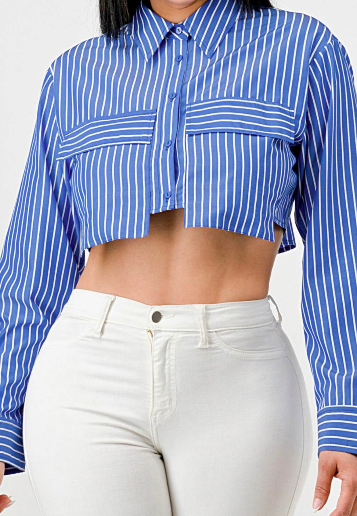 Polo striped blouse