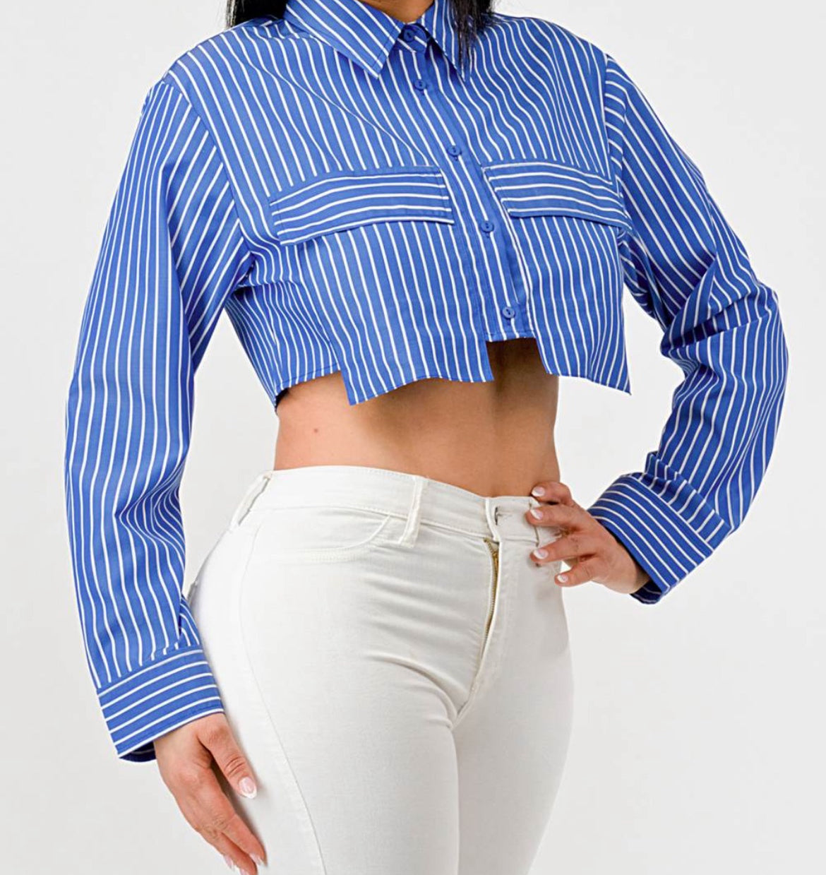 Polo striped blouse