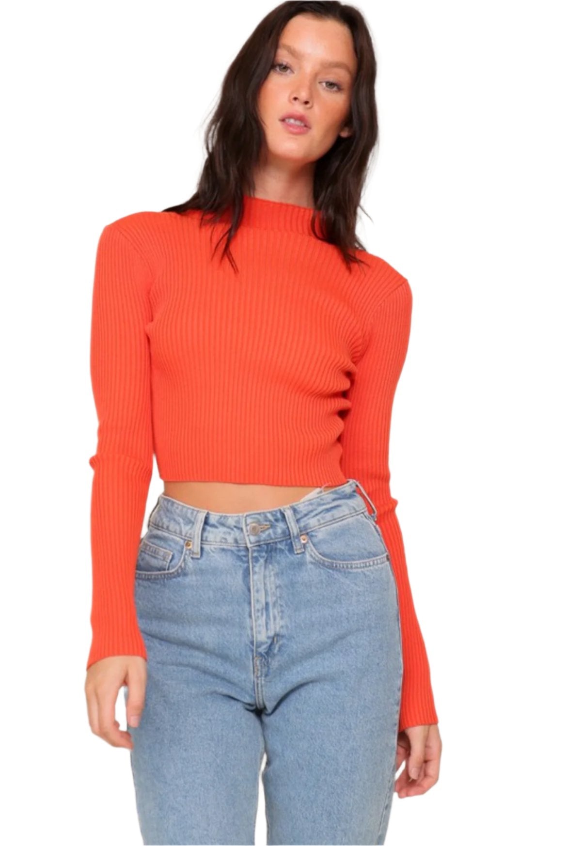 High neck sweater top + more colors