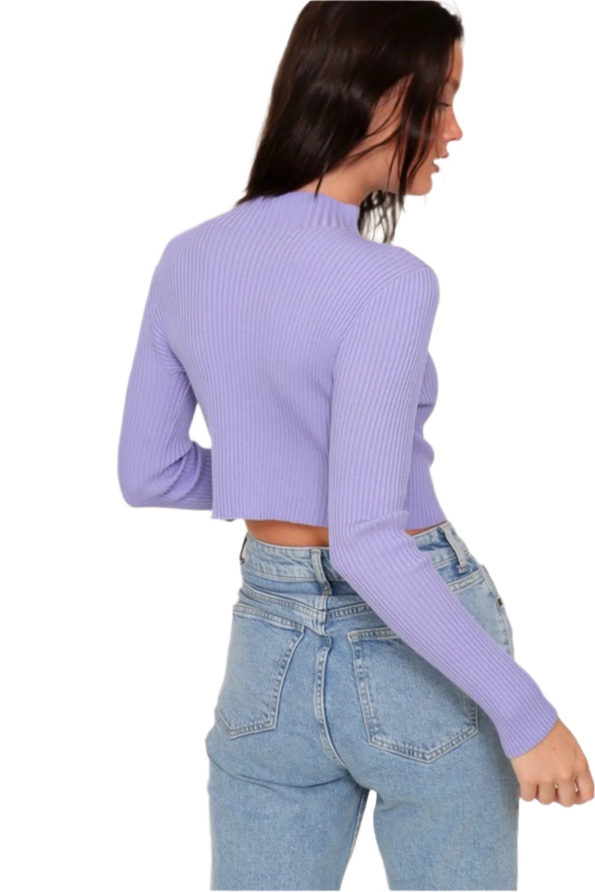 High neck sweater top + more colors