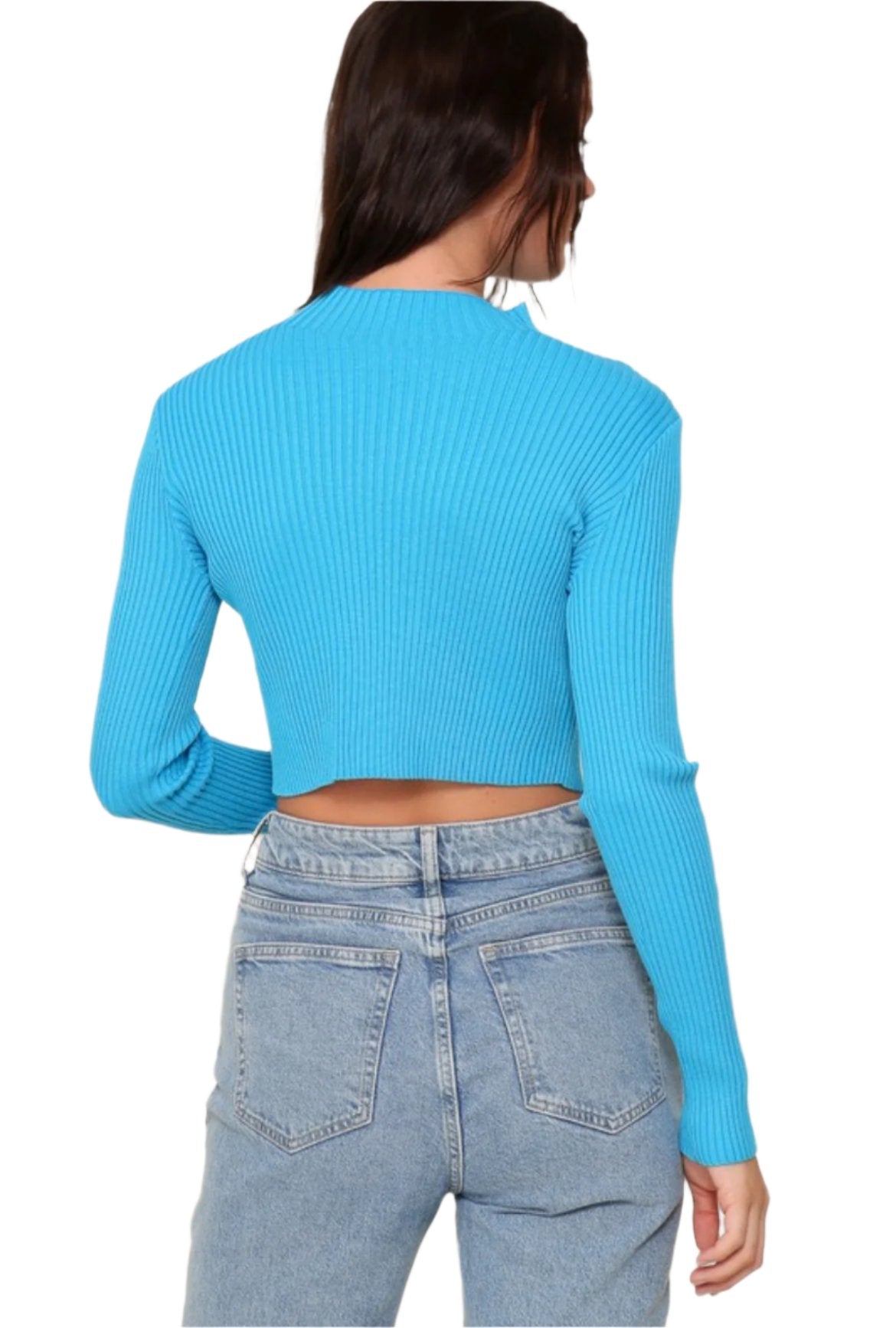 High neck sweater top + more colors