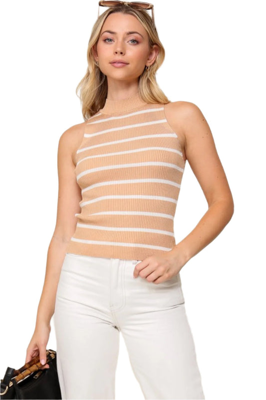 mili stripped top +more colors available