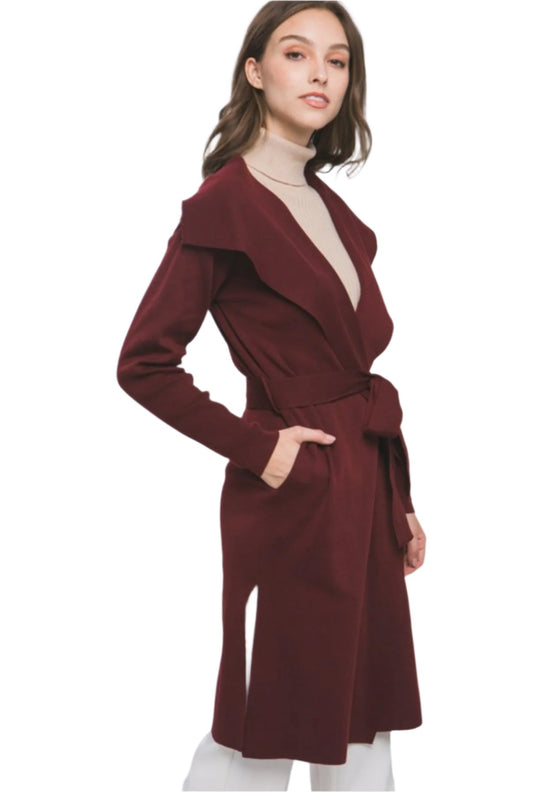 cherry stone coat