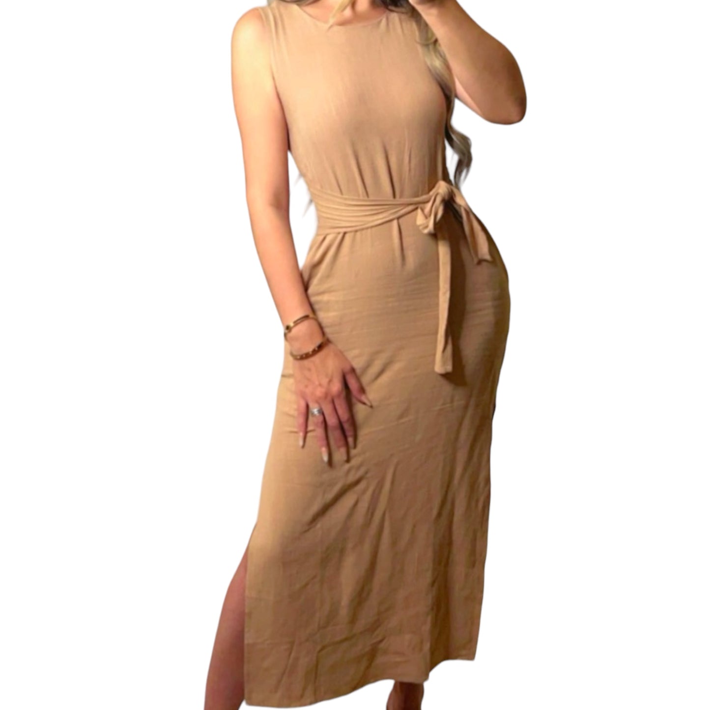 Taupe Dress