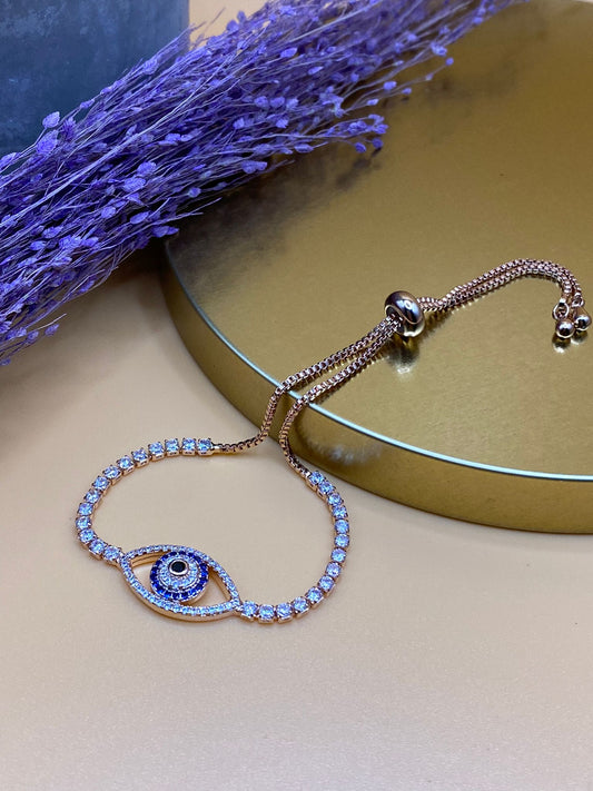 Evil eye bracelet